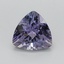 7.4mm Unheated Violet Trillion Tanzanite