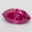 4.16 Ct. Fancy Vivid  Pink Marquise Lab Grown Diamond