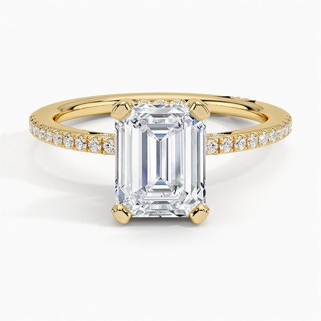 18K Yellow Gold Simply Tacori Classic Diamond Ring (1/5 ct. tw.)