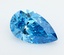 1.28 Ct. Fancy Vivid  Blue Pear Lab Grown Diamond