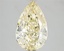 3.01 Ct. Fancy Intense Yellow Pear Lab Grown Diamond