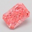 2.06 Ct. Fancy Vivid Pink Radiant Lab Grown Diamond