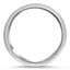 Celtic Sapphire Wedding Band, smallside view