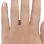 8.4x4.9mm Unheated Purple Baguette Tanzanite, smalladditional view 1