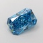 2.11 Ct. Fancy Vivid  Blue Radiant Lab Grown Diamond