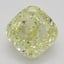 1.53 Ct. Fancy Yellow Cushion Diamond