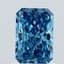1.06 Ct. Fancy Vivid Blue Radiant Lab Grown Diamond
