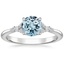 Platinum Nadia Diamond Ring, smalltop view