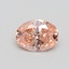 0.50 Ct. Fancy Intense Pink Oval Lab Grown Diamond