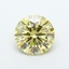 4.01 Ct. Fancy Light Brownish Yellow Round Lab Grown Diamond