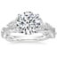 18K White Gold Luxe Secret Garden Diamond Ring (3/4 ct. tw.), smalltop view