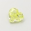 0.58 Ct. Fancy  Yellow Heart Lab Grown Diamond