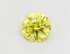 1.01 Ct. Fancy Vivid  Yellow Round Lab Grown Diamond
