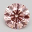 1.72 Ct. Fancy Intense Pink Round Lab Grown Diamond
