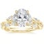 18K Yellow Gold Secret Garden Diamond Ring (1/2 ct. tw.), smalltop view