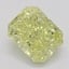 0.74 Ct. Fancy Intense Yellow Radiant Diamond