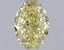 1.12 Ct. Fancy Yellow Oval Lab Grown Diamond