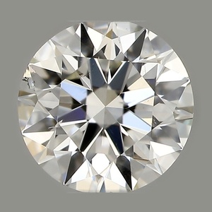 Round diamond — real photo