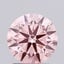 1.52 Ct. Fancy Vivid Pink Round Lab Grown Diamond