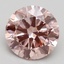 2.18 Ct. Fancy Intense Pink Round Lab Grown Diamond