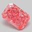 2.08 Ct. Fancy Vivid Pink Radiant Lab Grown Diamond
