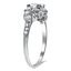 The Piper Ring, smalltop view on a hand