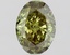 1.02 Ct. Fancy Grey Green Oval Lab Grown Diamond