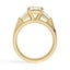 4mm Band and Tapered Baguette Lab Diamond Ring, smallview