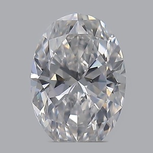 Oval diamond — real photo
