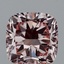 2.15 Ct. Fancy Intense Pink Cushion Lab Grown Diamond