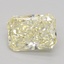 1.08 Ct. Fancy Intense Yellow Radiant Lab Grown Diamond