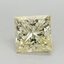 1.57 Ct. Fancy Yellow Princess Lab Grown Diamond