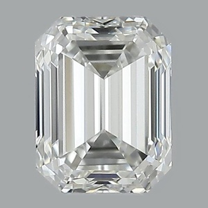 Emerald diamond — real photo
