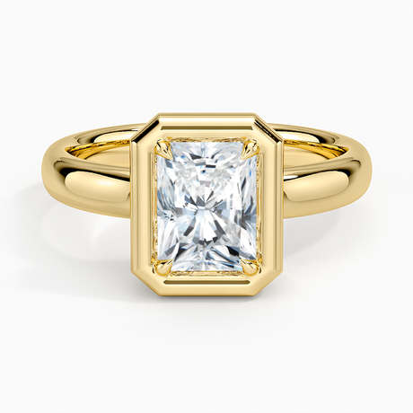 Andrea Bezel Prong Ring