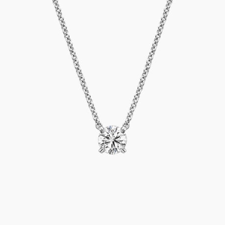 Perfect Solitaire Diamond Pendant