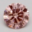 3.03 Ct. Fancy Intense Pink Round Lab Grown Diamond