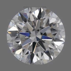 Round diamond — real photo