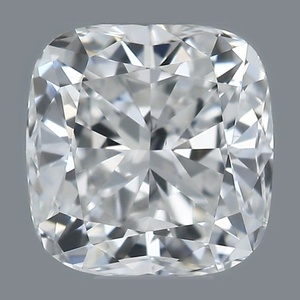 Cushion diamond — real photo