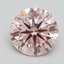 2.30 Ct. Fancy Intense Pink Round Lab Grown Diamond