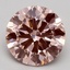 3.17 Ct. Fancy Intense Pink Round Lab Grown Diamond