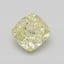 1.04 Ct. Fancy Light Yellow Cushion Diamond