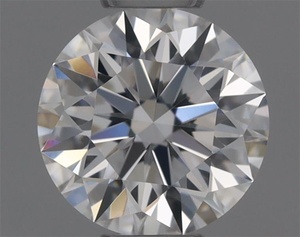 Round diamond — real photo
