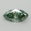 1.59 Ct. Fancy Vivid Pacific Green Marquise Lab Grown Diamond