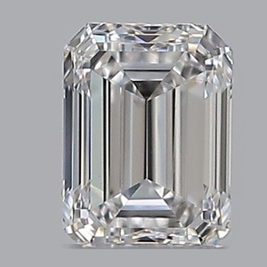 Emerald diamond — real photo
