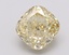 3.05 Ct. Fancy Intense Yellow Cushion Lab Grown Diamond