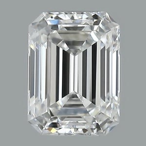 Emerald diamond — real photo