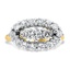 Retro Diamond Cocktail Ring