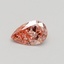 0.51 Ct. Fancy Intense Pink Pear Lab Grown Diamond