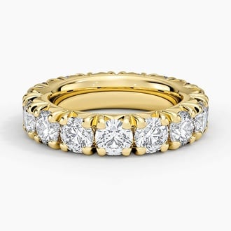 French Pavé Eternity Diamond Ring (6 ct. tw.)