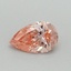 0.41 Ct. Fancy Vivid Pink Pear Lab Grown Diamond